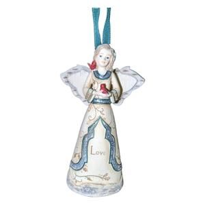 Elements By Barbara McDonald 4.5" Love Angel Ornament Pavilion Gift 82030